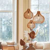 Pacino hanglamp rotan naturel 30cm van het woonmerk Light&Living