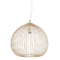 Rilana hanglamp metaal Ø45 cm beige van het woonmerk Light & Living