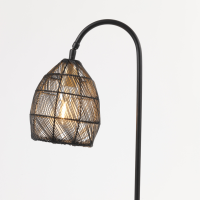 Meya tafellamp 23x18x60 cm zwart/goud van het woonmerk Light&Living