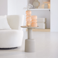 Milaki bijzettafel Ø39x52 cm van het woonmerk Light&Living