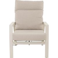 Ohio loungestoel - creme