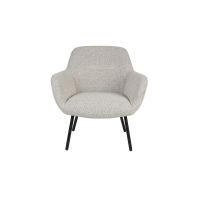 Kasey fauteuil boucle - beige