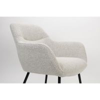 Kasey fauteuil boucle - beige