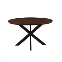 Jesper ronde eettafel - Ø130 cm - hout - bruin