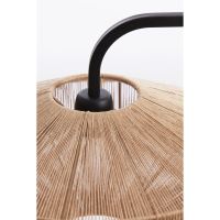 Light & Living Lyra wandlamp - naturel/mat zwart