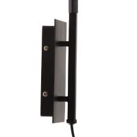 Light & Living Lyra wandlamp - naturel/mat zwart