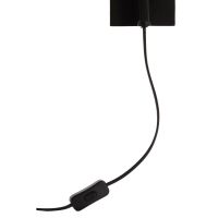 Light & Living Lyra wandlamp - naturel/mat zwart