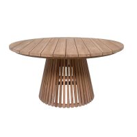 Livingfurn Cindo ronde tuintafel 150 cm - naturel