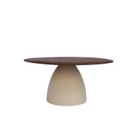 Brix Marron salontafel 86 cm - bruin