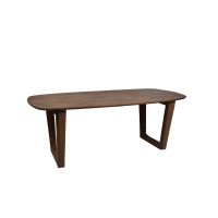 Livingfurn Cortez eettafel 200 cm - bruin