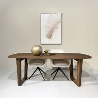 Livingfurn Cortez eettafel 200 cm - bruin