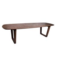 Livingfurn Cortez eettafel 270 cm - bruin