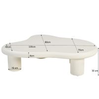 Feline salontafel - zand