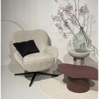 Livingfurn Sven draaifauteuil - toffee