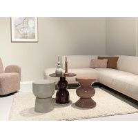 Brix Brix Ole bijzettafel ø36 cm - roze