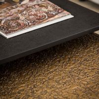 Fraaai Miranda salontafel set van 2 rechthoek iron metallic - grijs