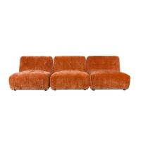 Giada 3-zitsbank - bruin