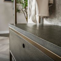 Nowi garderobemeubel roede  - brons antiek