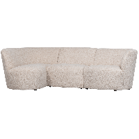 Coco 3-zits ronding links boucle