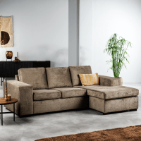 Soluna 3-zitsbank stof links/rechts van het woonmerk Vurna