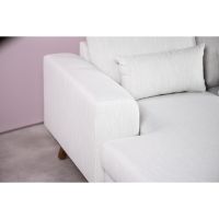 Melva 3-zitsbank L+R stof - beige