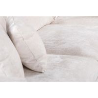 Christie 3-zits hoekbank rechts stof - champagne