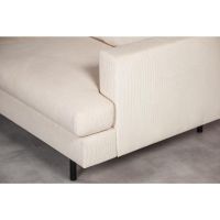 Vurna Lois 3-zits hoekbank links stof - beige