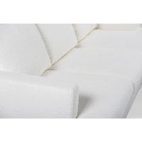 Abriamo 3-zitsbank L+R stof - naturel