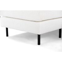 Abriamo 3-zitsbank L+R stof - naturel