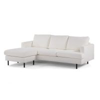 Abriamo 3-zitsbank L+R stof - naturel