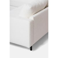 Abriamo 3-zitsbank L+R stof - naturel