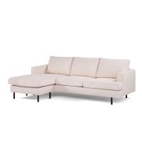 Sophie 3-zitsbank L+R stof - beige