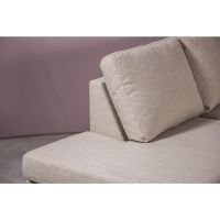 Vurna Mitch 3-zits hoekbank links stof - beige