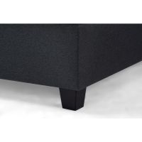 Nola 3-zits hoekbank links stof - antraciet