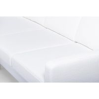 Roslyn 3-zitsbank links stof - naturel