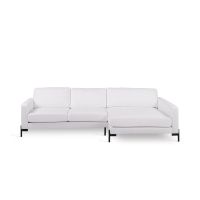 Roslyn 3-zitsbank rechts stof - naturel