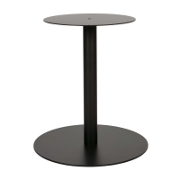 Tablo onderstel ronde poot metaal zwart van het woonmerk Woood