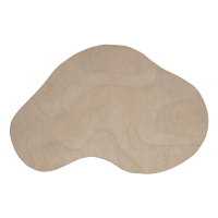 Alya vloerkleed organisch 170 x 240 cm milk van het woonmerk Woood