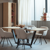 Tablo Drenthe onderstel metaal zwart van het woonmerk Woood