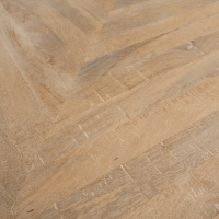 Tablo tafelblad mangohout visgraat 180x90 cm van het woonmerk Woood.