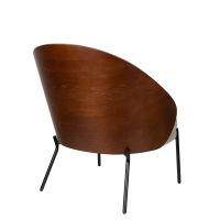 Rodin fauteuil beige/leer