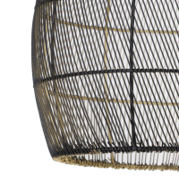 Meya hanglamp Ø40x53 cm metaal zwart/goud van het woonmerk Light&Living