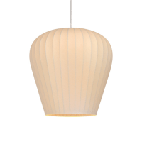 Xela hanglamp Ø37,5x37,5 wit van het woonmerk Light&Living