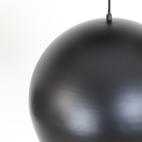 Jaicey hanglamp Ø45x32,5 cm mat zwart/goud van het woonmerk Light&Living