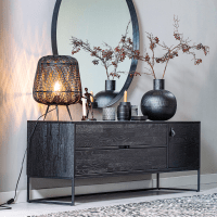 Woood Silas tv-meubel essen blacknight 180cm