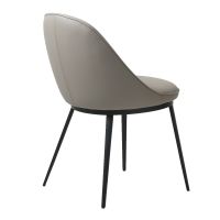 Nordic Home Madeleine eetkamerstoel PU-leer - taupe