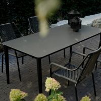 Shelo terrasstoel grijs