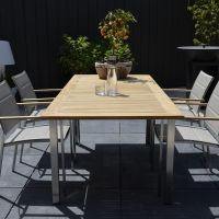 Tuintafel Marmaris RVS Uitschuifbaar