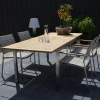 Tuintafel Marmaris RVS Uitschuifbaar