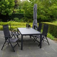 Carcassonne uittrektafel 180/250x100x75cm